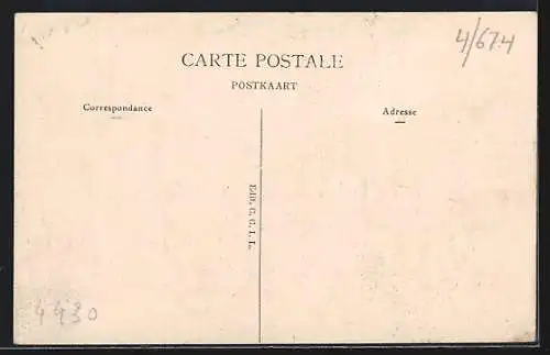 AK Ans, Interieur de l`Eglise, dégâts de guerre