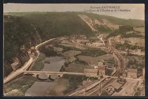 AK Aywaille, Confluent de l`Ourthe et de l`Ambleve