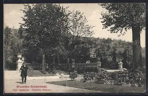 AK Bruxelles-Schaerbeek, Parc Josaphat, Fontaine d`amour