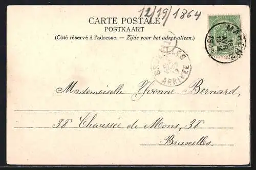 AK Carlsbourg, Vue d`hiver, Etablissement de Carlsbourg: Vue de l`Ouest