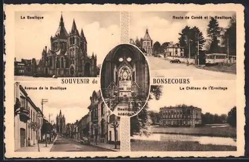 AK Bonsecours, La Basilique, Route de Condé, Avenue de la Basilique