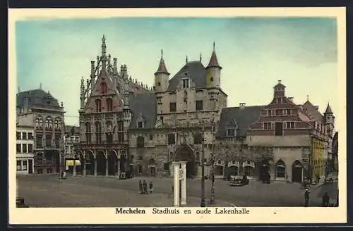 AK Mechelen, Stadhuis en oude Lakenhalle