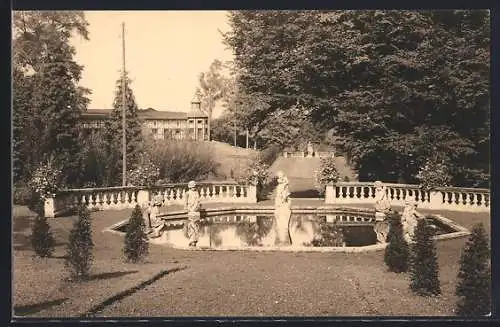 AK Bioul, Chateau de Bioul, Jardin francais