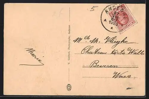 AK Andenne, Vue prise du Calvaire