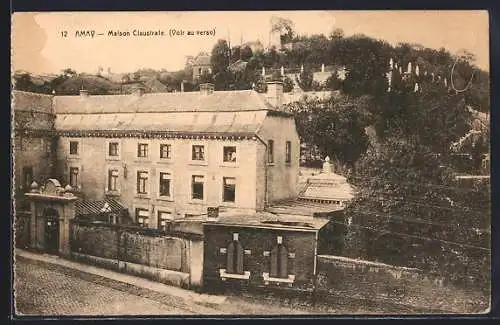 AK Amay, Maison Claustrale, Voir au verso