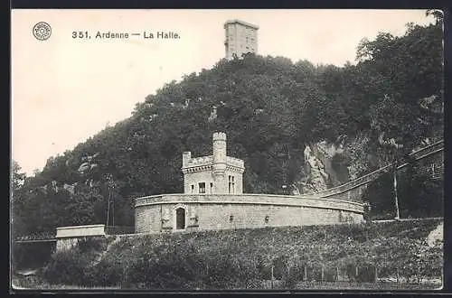 AK Houyet, Ardenne, La Halte
