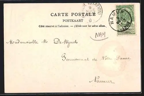 AK Namur, Etang de la maison de campagne du Pensionnat des Soeurs de Notre-Dame