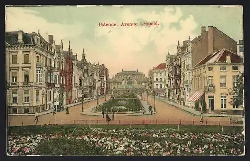 AK Ostende, Avenue Léopold