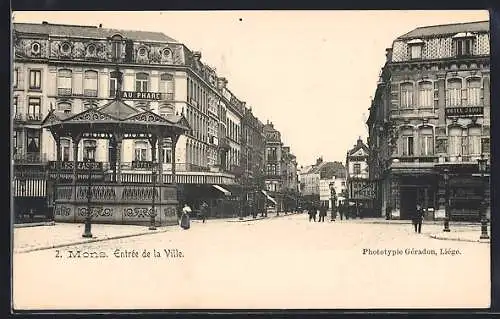 AK Mons, Entrée de la Ville