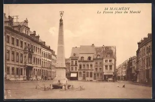AK Malmédy, Le Perron place du Marché