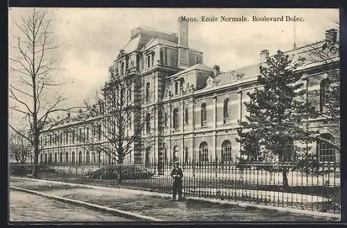 AK Mons, Ecole Normale, Boulevard Dolez