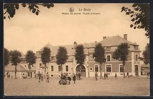 AK Le Bruly, Maison des oeuvres, Facade principale