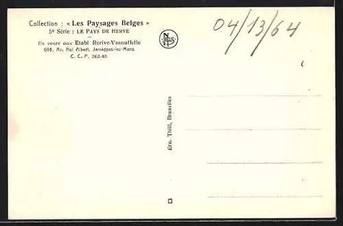 AK Bombaye, La maison rurale, Ferme en ordre serré, Au sud-est de Visé