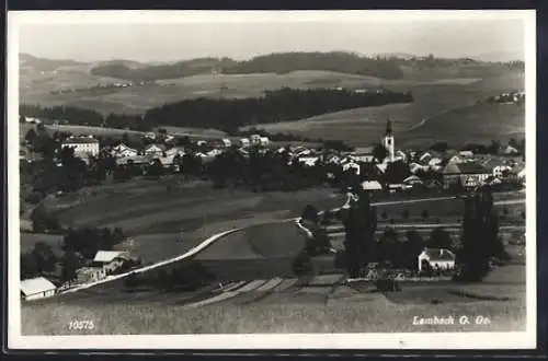 AK Lembach, Panoramablick auf die Ortschaft