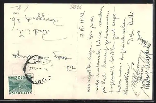 AK Ottensheim a. d. Donau, Uferpartie mit Schloss