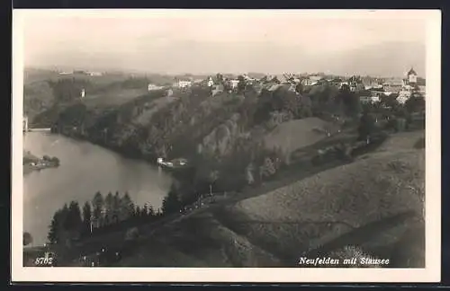 AK Neufelden, Teilansicht mit Stausee