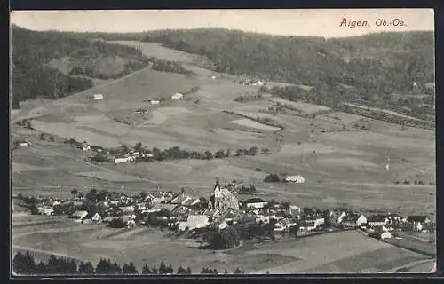 AK Aigen in Ob.-Oest., Gesamtansicht