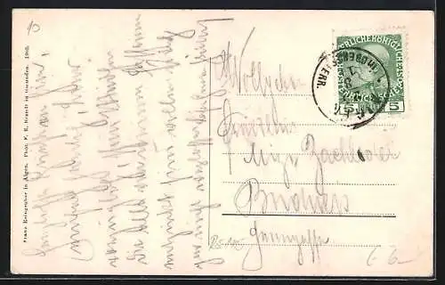 AK Aigen in Ob.-Oest., Gesamtansicht