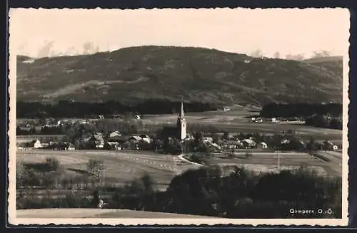 AK Gampern /O.-Ö., Teilansicht mit Kirche