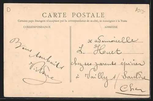 AK Nérondes, Grande-Rue