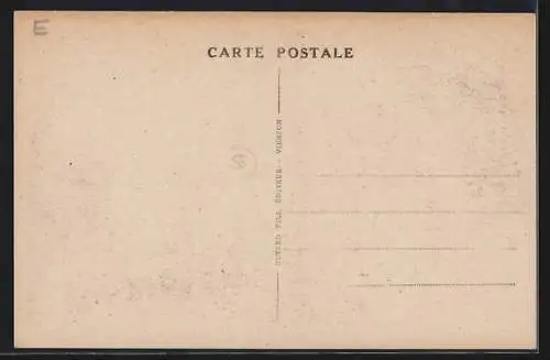 AK Mehun-sur-Yèvre, Hôtel Charles-VII et rue Jeanne-d`Arc