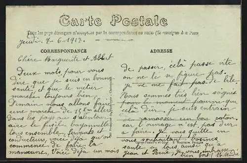 AK Avord, Camp, Rue Centrale et Logement d`Officier Supérieur