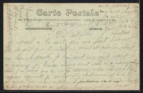 AK Avord, Camp, Les Cantines du camp avec soldats et cheval