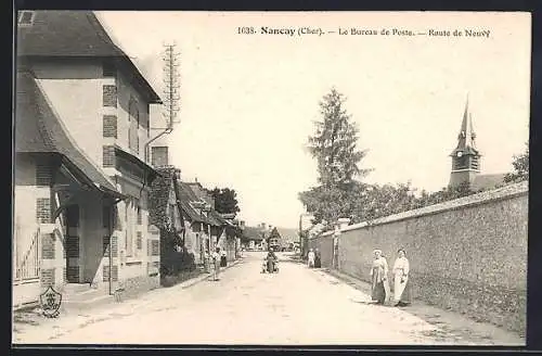 AK Nancay, Le Bureau de Poste, Route de Neuvy