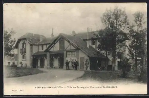 AK Neuvy-sur-Barangeon, Villa du Barangeon, Écuries et Conciergerie