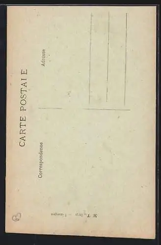 AK Mehun-sur-Yèvre, L`Église vue de l`Yèvre