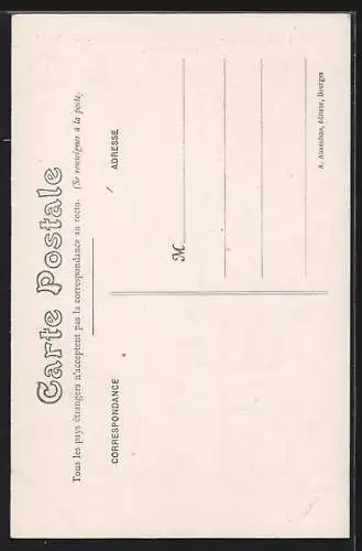 AK Dun-sur-Auron, Maison de Charles VII, vue extérieure