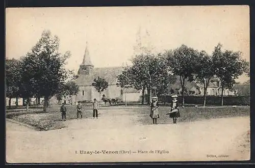 AK Uzay-le-Venon, Place de l`Église