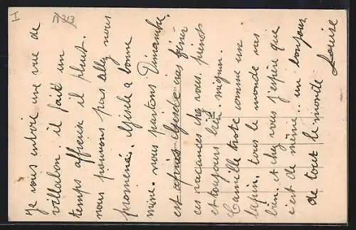 AK Villabon, Grande Rue animée vers Bourges