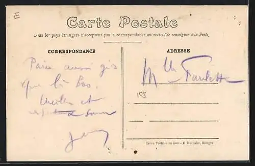 AK Villabon, Place et Grande Rue