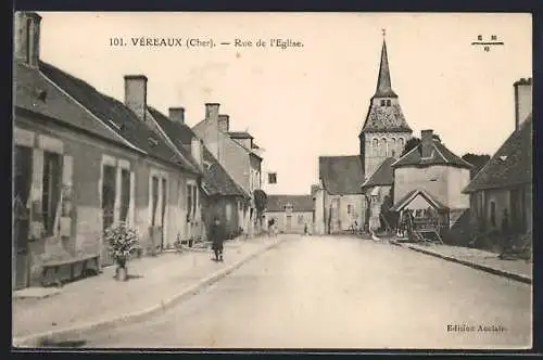 AK Véreaux, Rue de l`Église