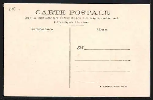 AK Neuilly-en-Sancerre, Entrée par la route de Crézancy