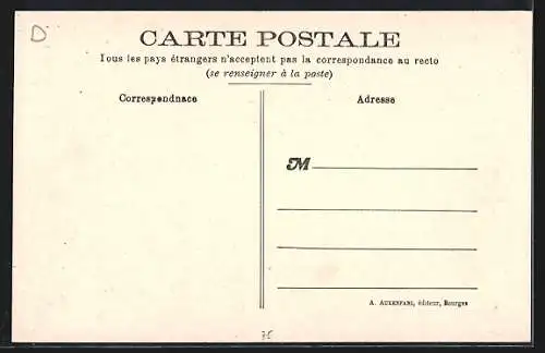 AK Neuilly-en-Sancerre, Route de Créancy, La Poste