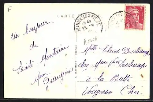 AK Ste-Montaine, Un coin de la Place