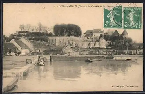 AK Dun-sur-Auron, Le Châtelet et le Bassin fluvial