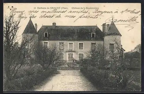 AK Gracay, Château de la Baudonnière