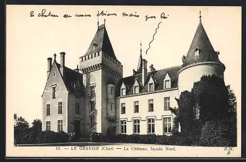 AK Le Gravier, Le Château, facade Nord