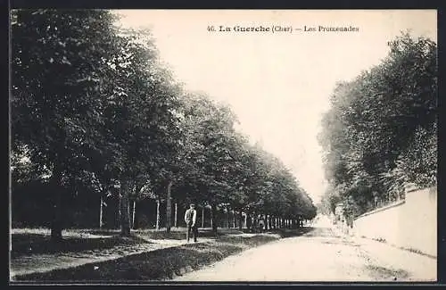 AK La Guerche, Les Promenades
