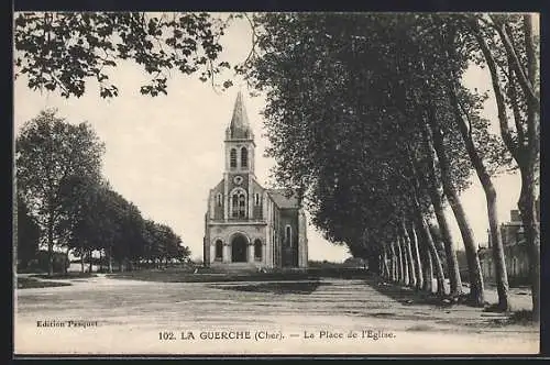 AK La Guerche, La Place de l`Église