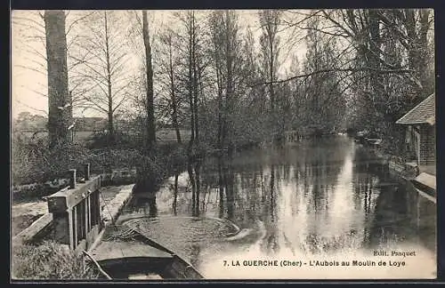 AK La Guerche, L`Aubois au Moulin de Loye