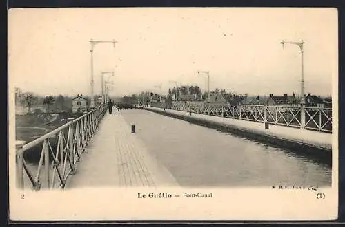 AK Le Guétin, Pont-Canal