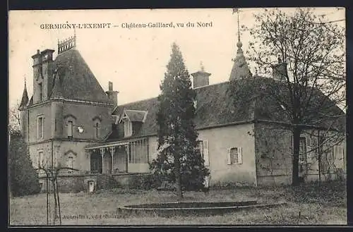 AK Germigny-l`Exempt, Château-Gaillard, vu du Nord