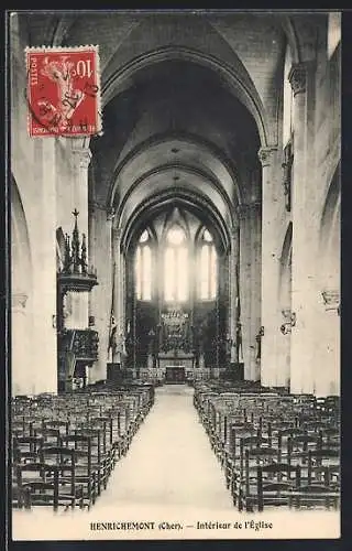 AK Henrichemont, Intérieur de l`église