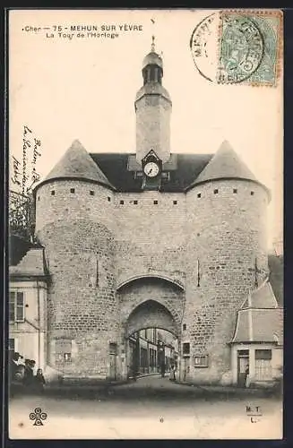 AK Mehun-sur-Yèvre, La Tour de l`Horloge