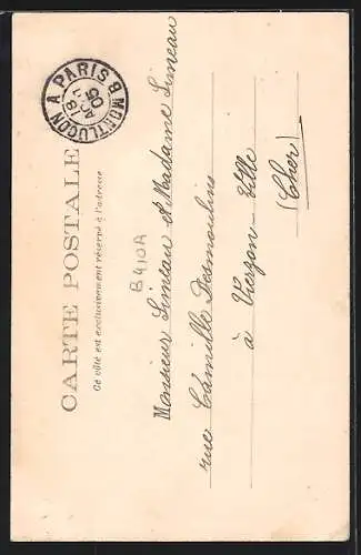 AK Mehun-sur-Yèvre, Statue de Jeanne d`Arc