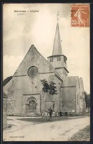 AK Nérondes, L`Église et ses environs